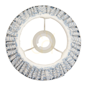 Abajur Endon albastru Shell Bay textil E14 14,5 cm small 3