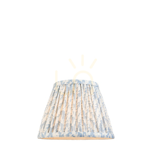 Abajur Endon albastru Shell Bay textil E14 14,5 cm small 0