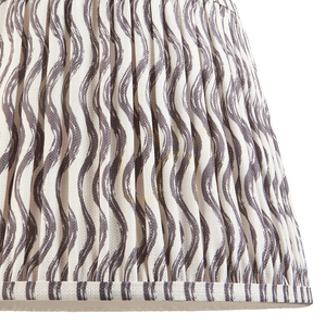 Abajur textil Endon Ripple gri perlat 35 cm E27/B22 small 2