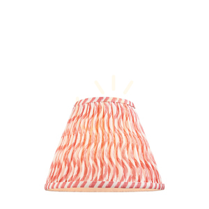 Abajur Endon roz coral textil E27 25 cm 0 Abajur Endon roz coral textil E27 25 cm small 0