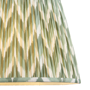 Abajur Endon Zigzag Verde Textil E27 40 cm small 1