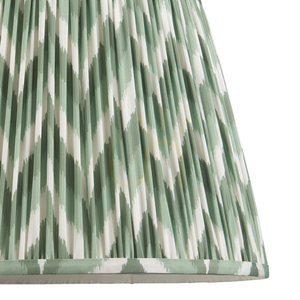 Abajur Endon Zigzag Verde Textil E27 40 cm small 2