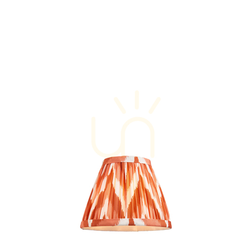 Verifica Abajur Zigzag Orange Endon