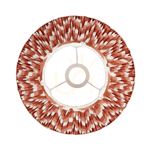 Verifica Abajur Zigzag Orange Endon