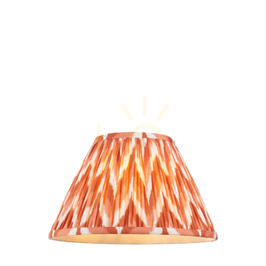 Abajur Endon Zigzag Orange portocaliu textil E27 30 cm small 0