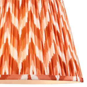 Abajur Endon Zigzag portocaliu 35 cm textil E27 small 1