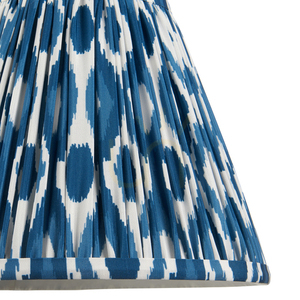 Abajur Endon albastru Ikat, E27, textil, 25 cm 2 Abajur Endon albastru Ikat, E27, textil, 25 cm small 2