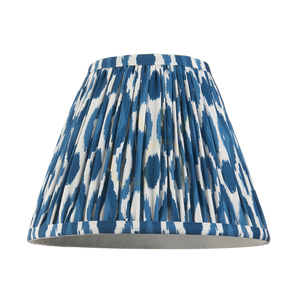 Abajur Endon albastru Ikat, E27, textil, 25 cm 4 Abajur Endon albastru Ikat, E27, textil, 25 cm small 4