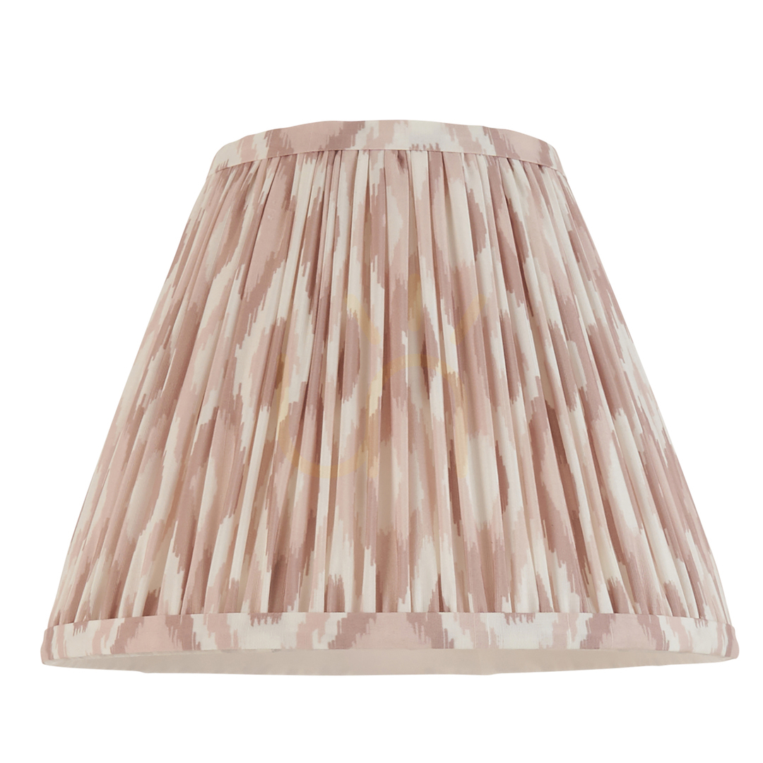 Spectacol Abajur Endon Ikat bej, textil, E27, 18,5 cm, 25 cm Abajur Endon Ikat bej, textil, E27, 18,5 cm, 25 cm