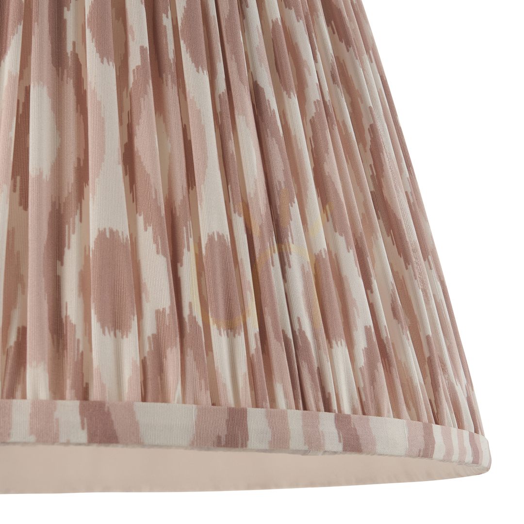 previzualizare Abajur Endon bej Ikat textil E27 40 cm Abajur Endon bej Ikat textil E27 40 cm