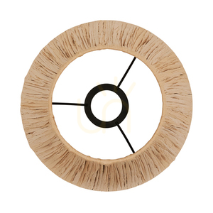 Abajur conic Endon Raffia din rafie naturală 24 cm E27 113456 small 3