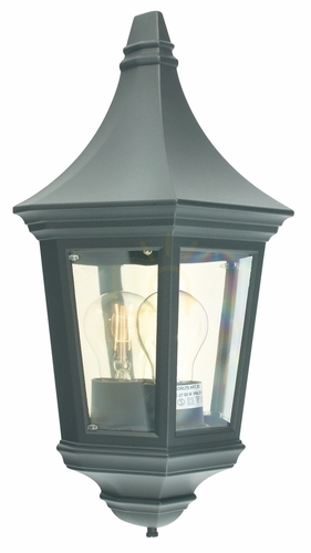 Verifica Aplică de exterior Norlys VENICE 261BL neagră RAL 9005, 44 cm, E27, IP54