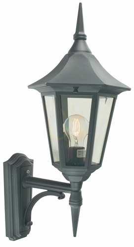 Verifica MODENA NORLYS 350BL Lampă de perete în aer liber negru E27 Norlys