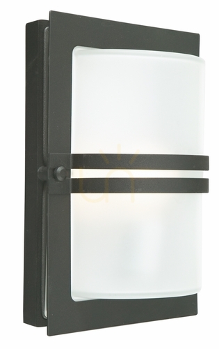 Verifica Lampă de perete pentru exterior BASEL NORLYS 672BL Black LED 4000K Norlys.
