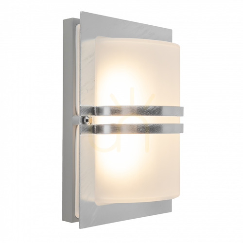 Verifica Aplică de exterior NORLYS Basel 672GA zincată termic LED 9,5W 4000K cu senzor de mișcare