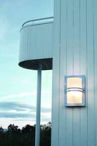 Aplică de exterior NORLYS Basel 672GA zincată termic LED 9,5W 4000K cu senzor de mișcare small 3