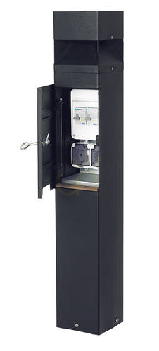 Verifica ARVIKA NORLYS 893BL Black LED 3000K Norlys Garden Power Pole.
