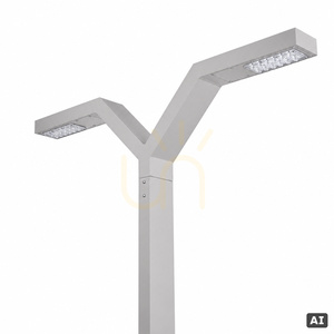 Stâlp de iluminat Trysil 1023AL gri deschis RAL 9006 LED 4000K DALI2 300 cm NORLYS small 1