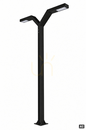 Verifica Stâlp de iluminat Trysil 1023BL negru LED 4000K DALI2 300 cm NORLYS