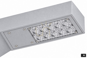 TRYSIL NORLYS 1034BL LED negru 3000K DALI2 Lanternă de grădină Norlys. small 1