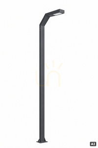 Stâlp de iluminat Trysil 1079GR grafit LED 4000K DALI2 350 cm NORLYS small 0