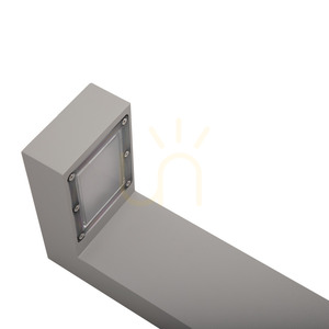 Stâlp de iluminat LED pentru grădină NORLYS Asker 1309AL aluminiu 55 cm 2700K small 1