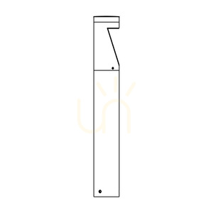 Stâlp de iluminat LED Norlys Oppland 1324GR, 85 cm, grafit, 3000 K, DALI2 small 4