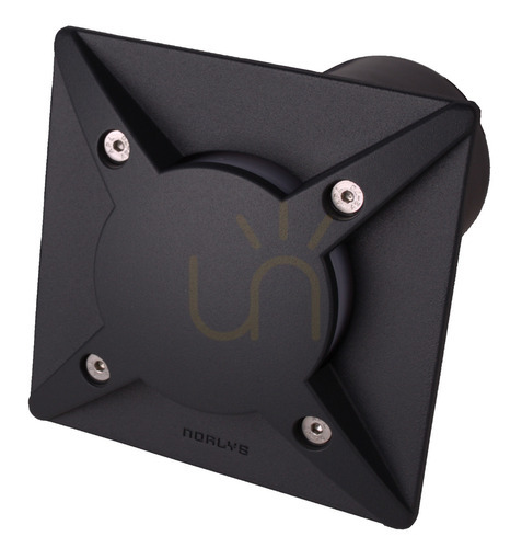 Verifica Corp încastrat în sol carosabil Norlys Rena Cover 1770BL LED 3000K negru, IP68, pătrat