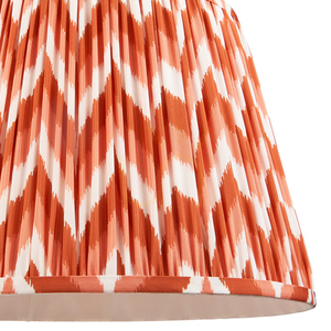 Abajur Endon Zigzag Portocaliu Caisă Textil E27 40 cm 2 Abajur Endon Zigzag Portocaliu Caisă Textil E27 40 cm small 2