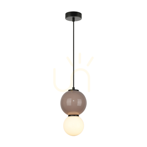 Verifica Pendul LED Italux Pieve alb, maro și bej, 15 cm PND-95221-1S-BR