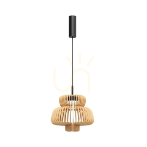 Pendul Maytoni Namiki MOD465PL-L12BK1 negru cu LED, 14 W, 35 cm small 2