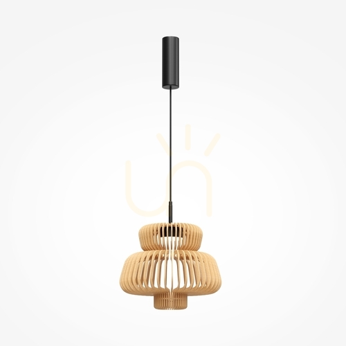 Verifica Pendul Maytoni Namiki MOD465PL-L12BK1 negru cu LED, 14 W, 35 cm
