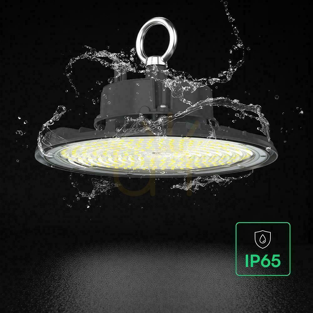 Afişa V-TAC LED UFO high bay IP65 ALU corp de iluminat 155Lm/W 100W VT-91102 6500K 15500lm 5 ani garanție V-TAC LED UFO high bay IP65 ALU corp de iluminat 155Lm/W 100W VT-91102 6500K 15500lm 5 ani garanție