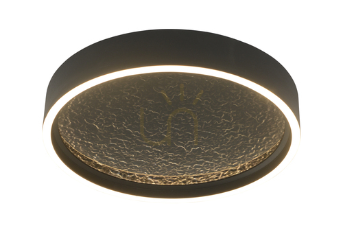 Verifica Plafond Bordeaux negru 40cm 9002-102M Aviano