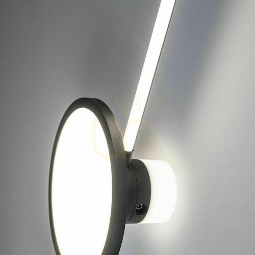 Verifica Lampă LED negru 27cm LED 3000k 4W 24V ZAMBELIS