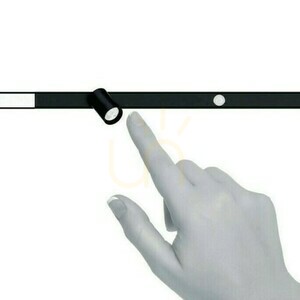 Mini Track Eyes 1,5 W 3000k 48 V Negru ZAMBELIS small 1