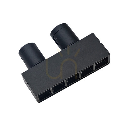 Verifica Corp de iluminat LED cu grilă 23183 pentru sistem de șină flexibilă de 24 V, negru nisipiu, 10 W, 3000 K – Zambelis