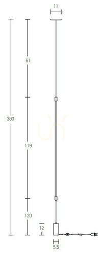 Verifica 22W LED lumina 22W 3000k aluminiu negru mat ZAMBELIS
