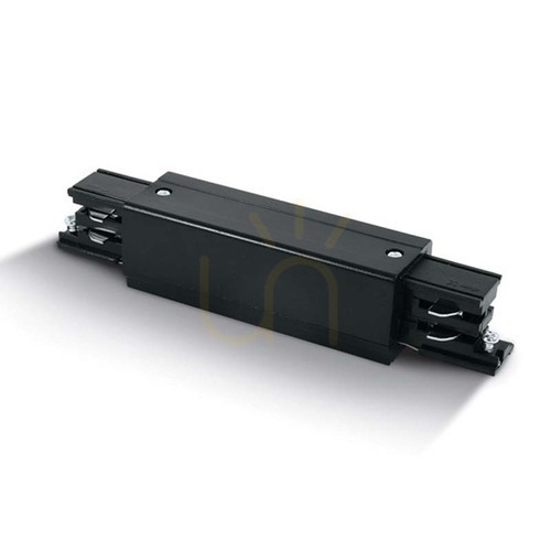 Verifica Conector viu pentru 3 circuite de iluminat Track negru 100-240v ZAMBELIS