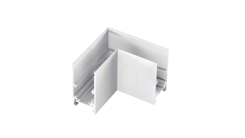 Verifica Conector L pentru magistrală magnetică încastrată LUNA-MAG negru - LUNARES