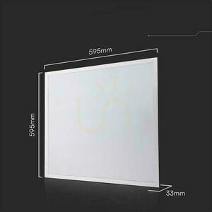 Panou LED V-TAC 40W 600x600 backlight 33mm 120Lm/W sursă de alimentare Philips VT-61040 4000K 4800lm 5 ani garanție 6 Panou LED V-TAC 40W 600x600 backlight 33mm 120Lm/W sursă de alimentare Philips VT-61040 4000K 4800lm 5 ani garanție small 6