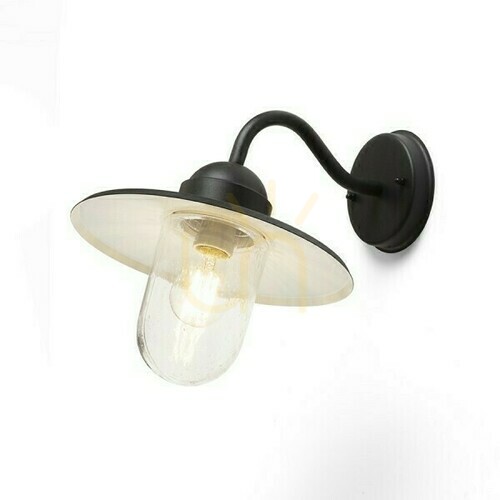 Verifica Beacon lampă de perete pentru exterior Beacon Black Textured Glass 230 V E27 60 W Ip44