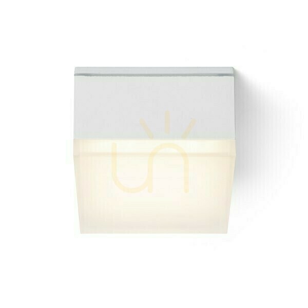 Afişa Plafonduri în aer liber Orin Sq Ceiling White Satin Acrylic 230 V Led 10 W Ip54 3000 K Plafonduri în aer liber Orin Sq Ceiling White Satin Acrylic 230 V Led 10 W Ip54 3000 K