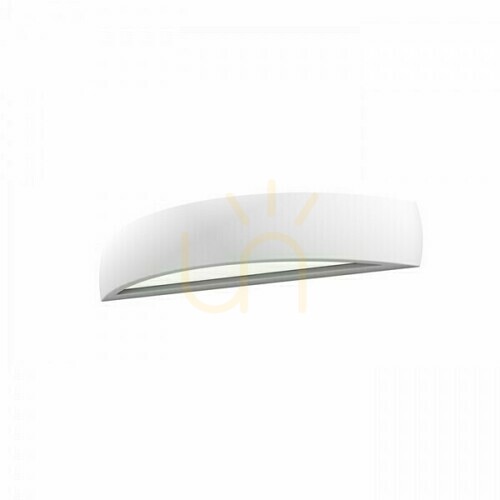 Verifica Lampă de perete Crescent L tencuială de perete 230 V Led E14 2x6 W.