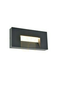 Aplică LED de exterior Lutec ARTEO, 11 W, aluminiu gri închis, 23 cm, 6417001454 small 0