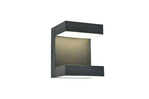 Verifica Lampă de perete exterior LED Lutec Twisto 13W gri aluminiu 5116303118