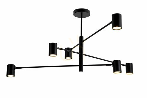 Verifica PEDRO PEN4104-6BK Lampă suspendată negru 6xGU10