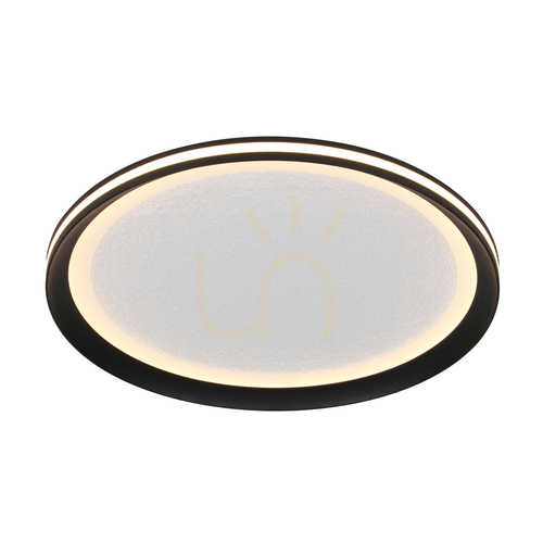 Verifica Plafonieră Italux Artizo LED neagră 41,5 cm 24W PLF-02326-M-BK