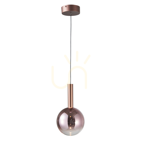 Verifica Pendul Italux Camino LED cupru 20 cm PND-24038-1A-COPP