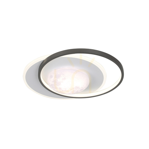 Verifica Plafon LED Italux Desulo 30W negru acrilic 3900 lm PLF-02727-S-BK